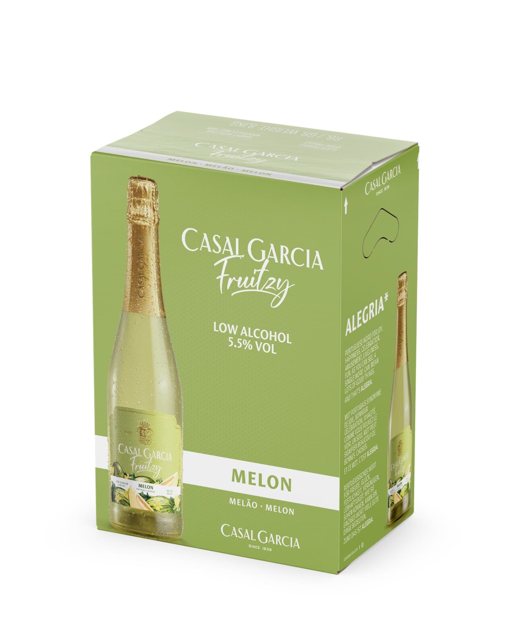 Box (6un.) Casal Garcia Fruitzy Melão