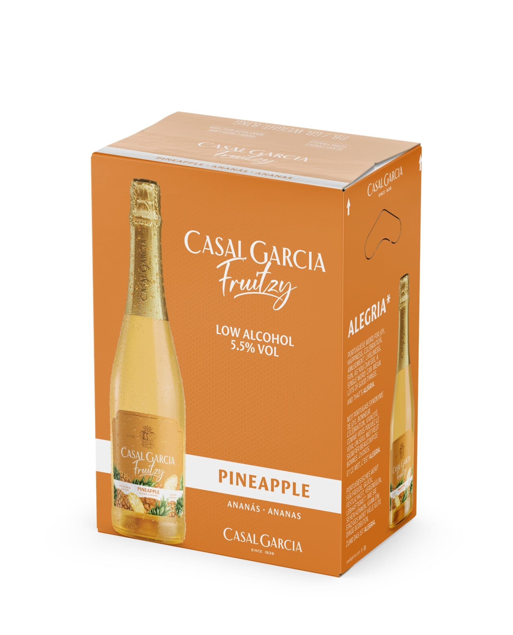 Box (6un.) Casal Garcia Fruitzy Ananás