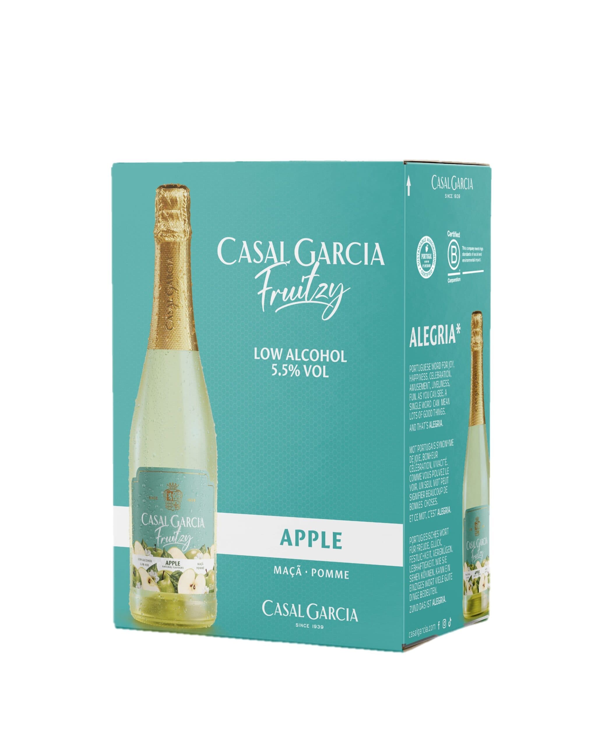 Box (6un.) Casal Garcia Fruitzy Maçã